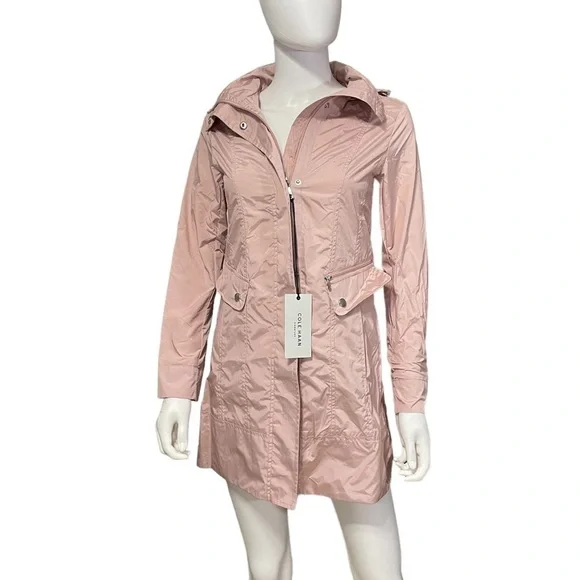 Cole Haan Pink Hooded Rain Coat
New - Picture 3 of 10